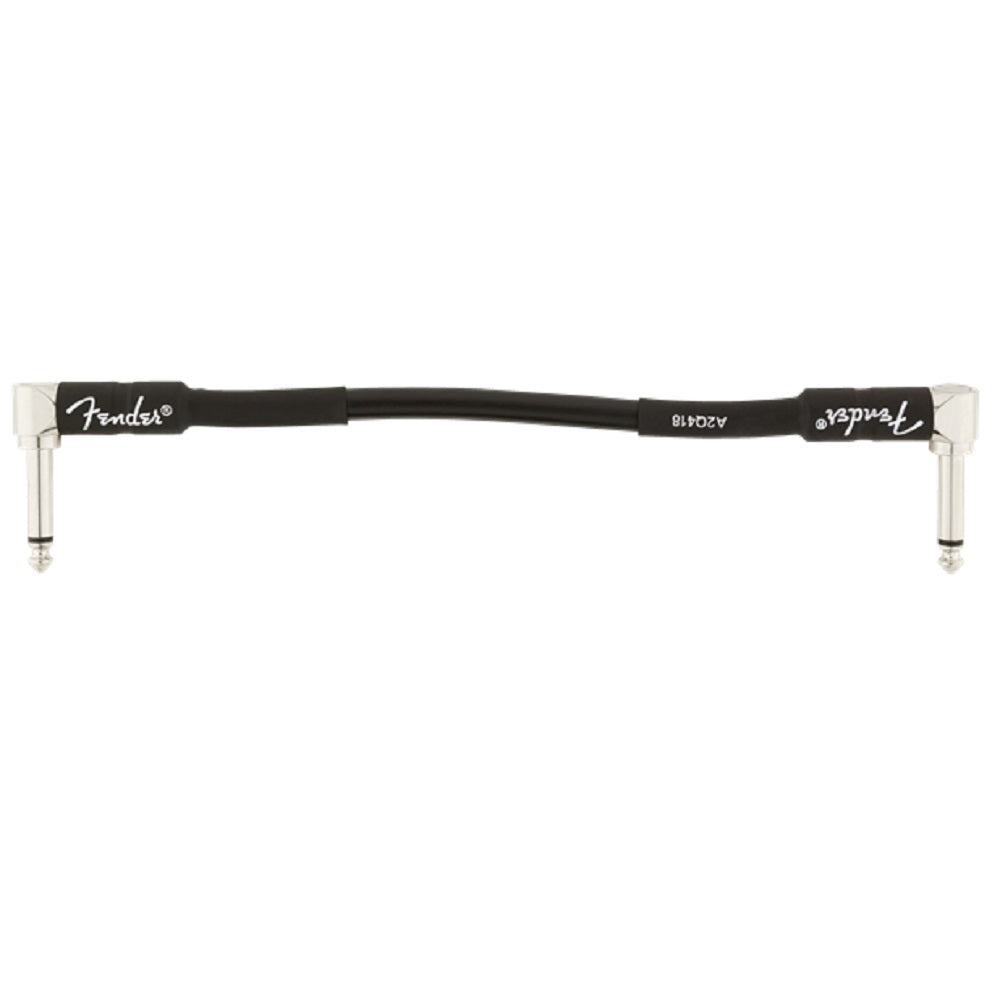 Fender Pro 6-inch Patch Cable - Pedal Accessories available at Foulds Guitars Derby