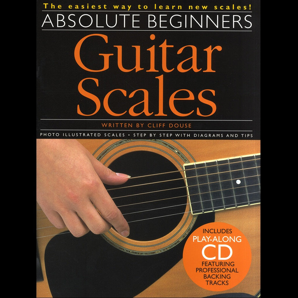 Absolute Beginners Guitar Scales - Guitar Reference Books available at Foulds Guitars Derby
