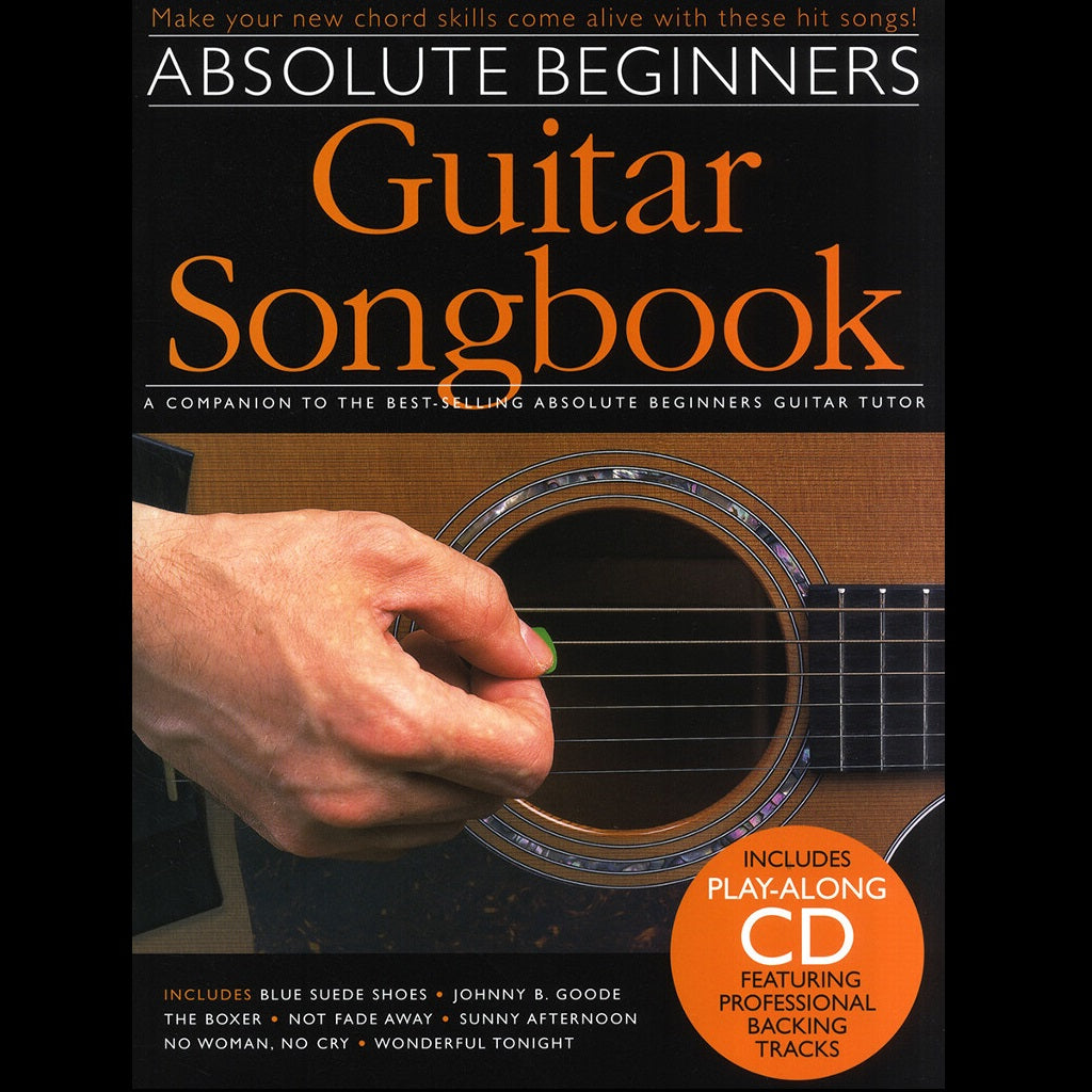 Absolute Beginners Guitar Songbook - Guitar Song Books available at Foulds Guitars Derby