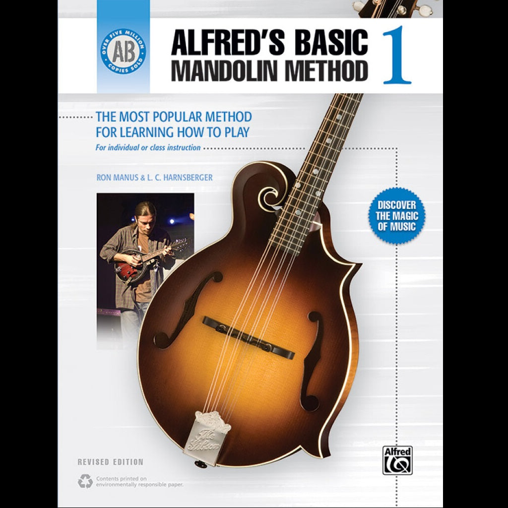 Alfreds Basic Mandolin Method1 - Mandolin Books available at Foulds Guitars Derby