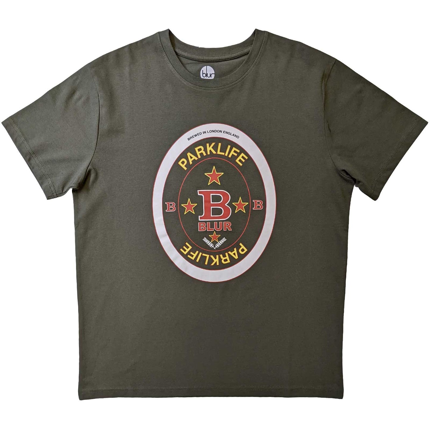 Blur Parklife Beermat T-Shirt - T Shirts available at Foulds Guitars Derby