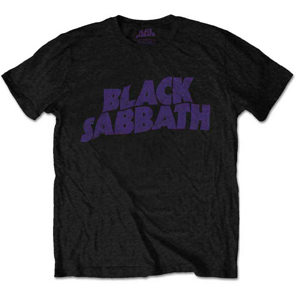 Black Sabbath Vintage Logo T Shirt - General available at Foulds Guitars Derby