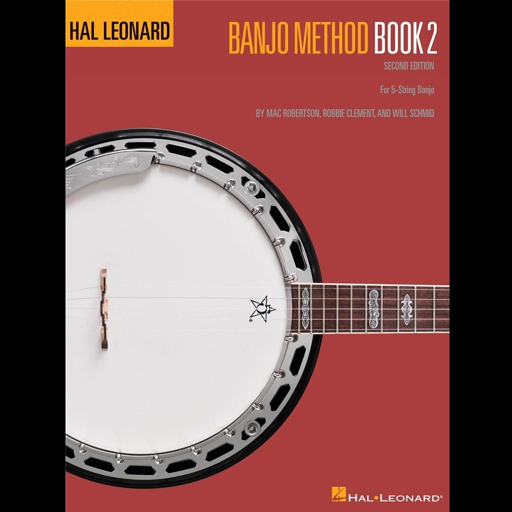 Hal Leonard Banjo Method Book 2 - Banjo Books available at Foulds Guitars Derby