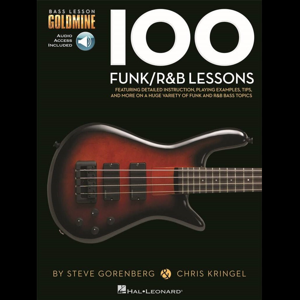 Bass Lesson Goldmine 100 Funk/R&B Lesson - Bass Tutor Books available at Foulds Guitars Derby