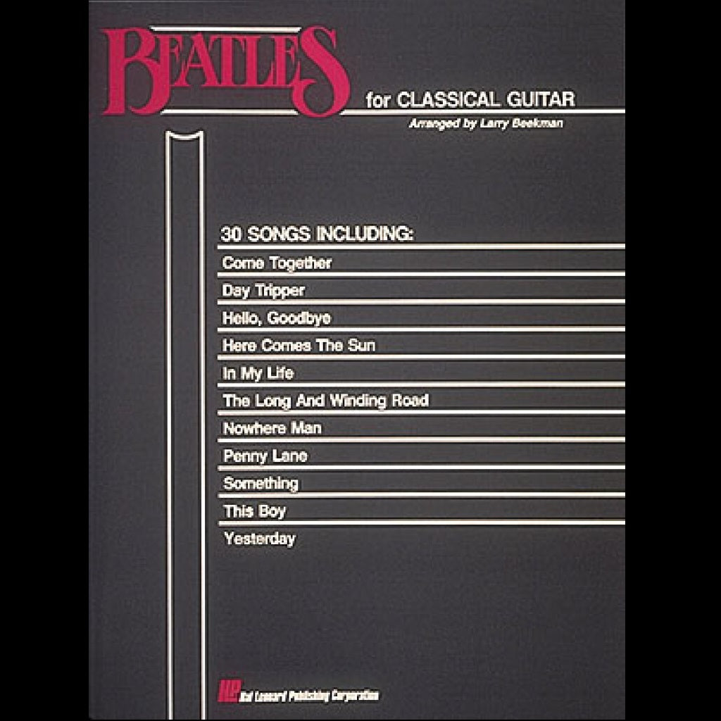 Beatles for Classical Guitar - Classical Guitar Books available at Foulds Guitars Derby
