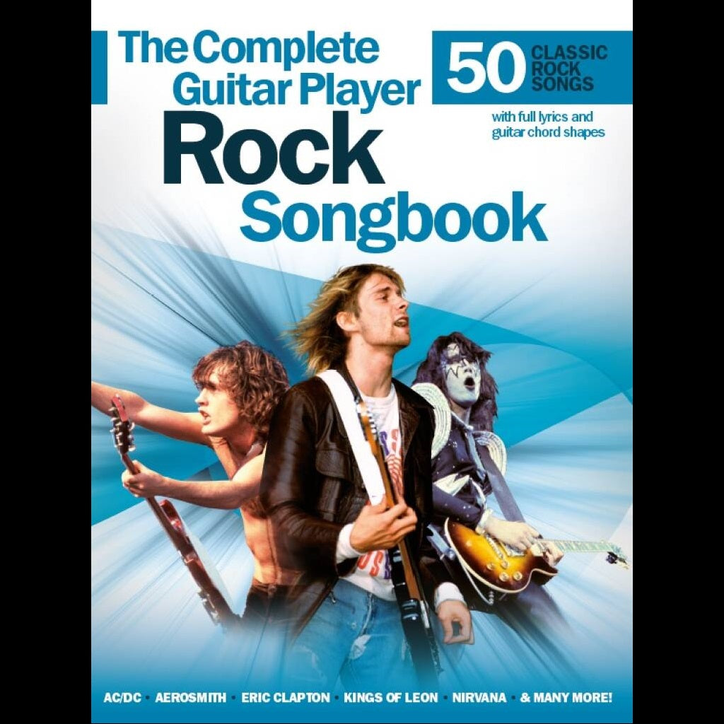 Complete Guitar Player Rock Songbook - Guitar Song Books available at Foulds Guitars Derby