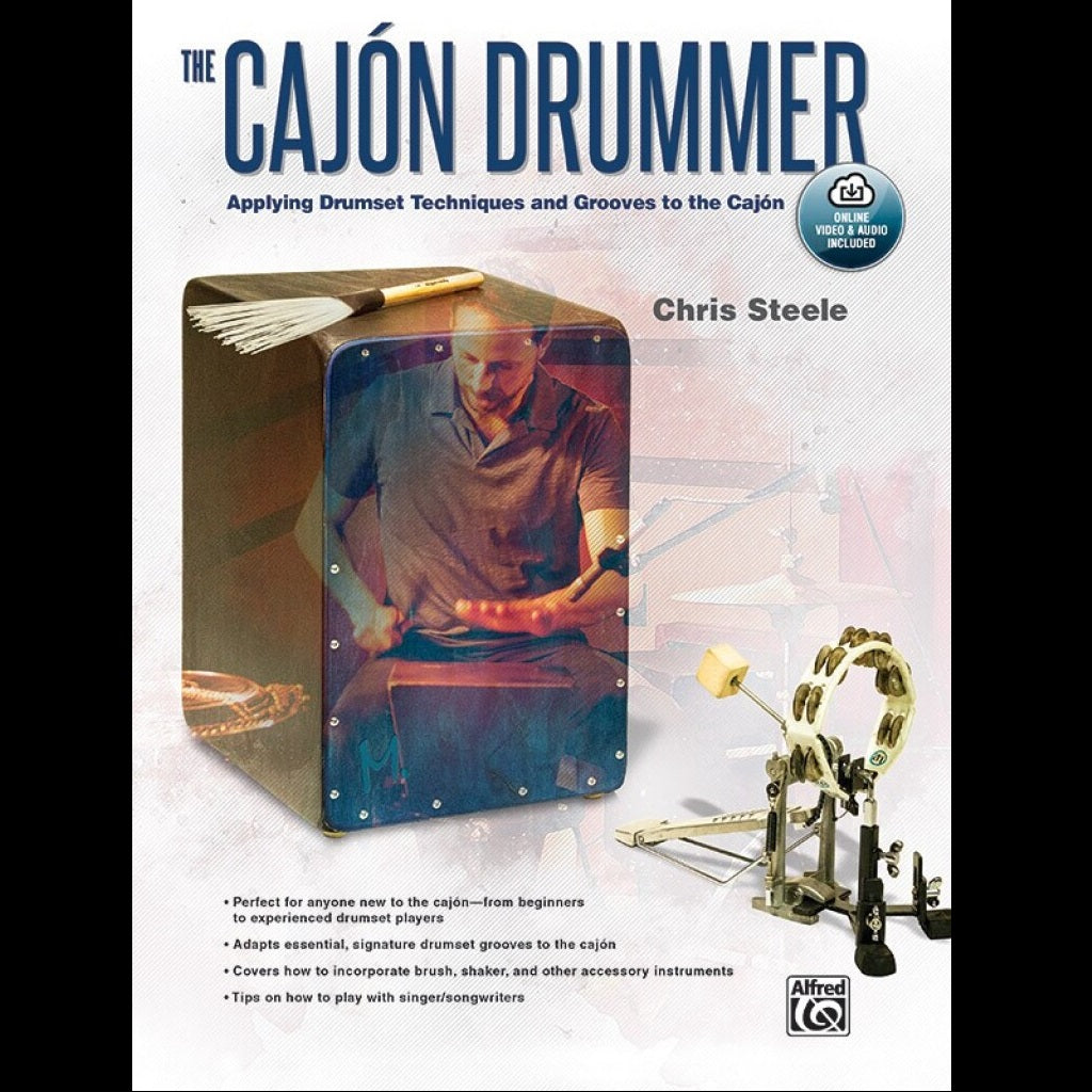 The Cajon Drummer NEW - Drum Tutor Books available at Foulds Guitars Derby
