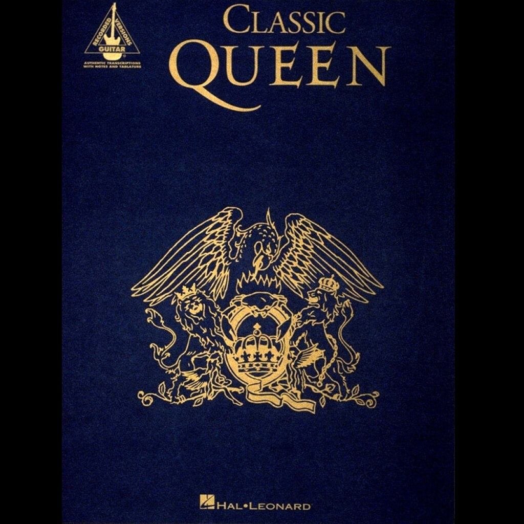 Classic Queen Recorded Versions Guitar - Guitar Song Books available at Foulds Guitars Derby