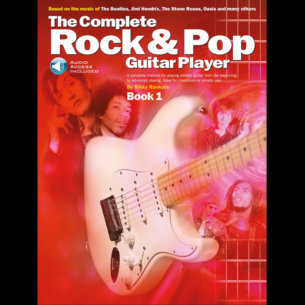 Complete Rock & Pop Guitar Player Book 1 - Guitar Tutor Books available at Foulds Guitars Derby
