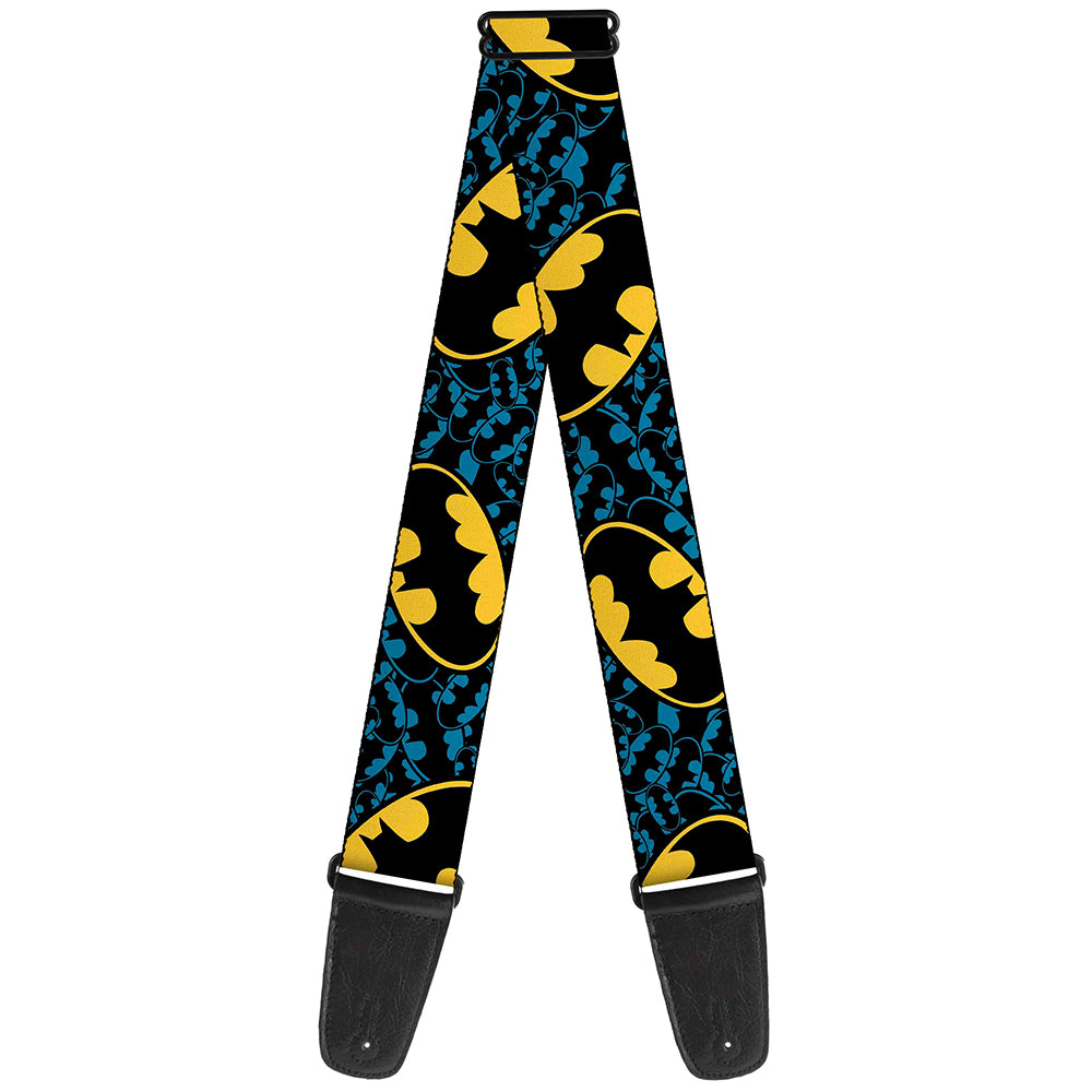 Buckle-Down Batman Symbols Strap - Straps available at Foulds Guitars Derby
