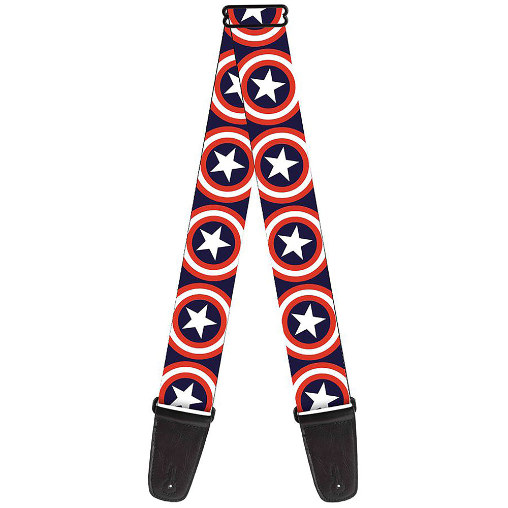 Buckle-Down Captain America Shield - Straps available at Foulds Guitars Derby