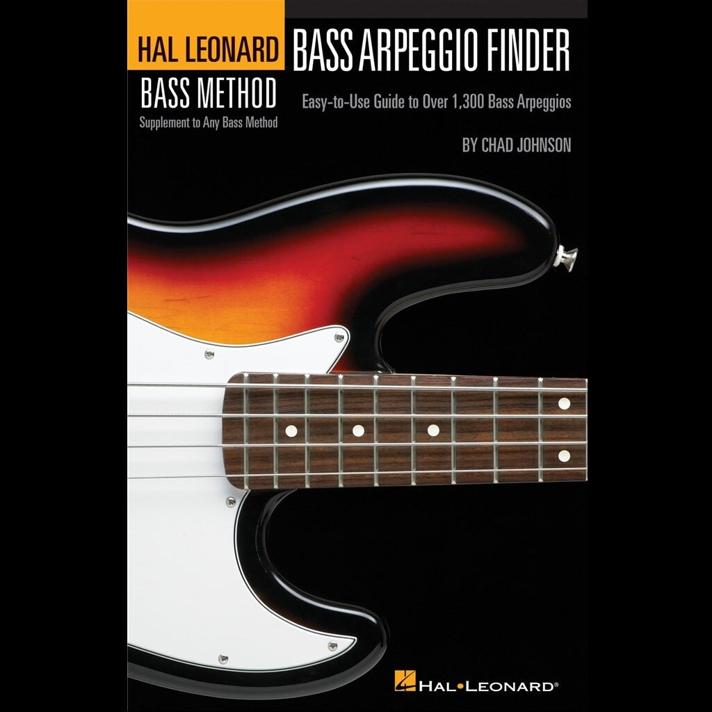 Hal Leonard Bass Arpeggio Finder - Bass Reference Books available at Foulds Guitars Derby