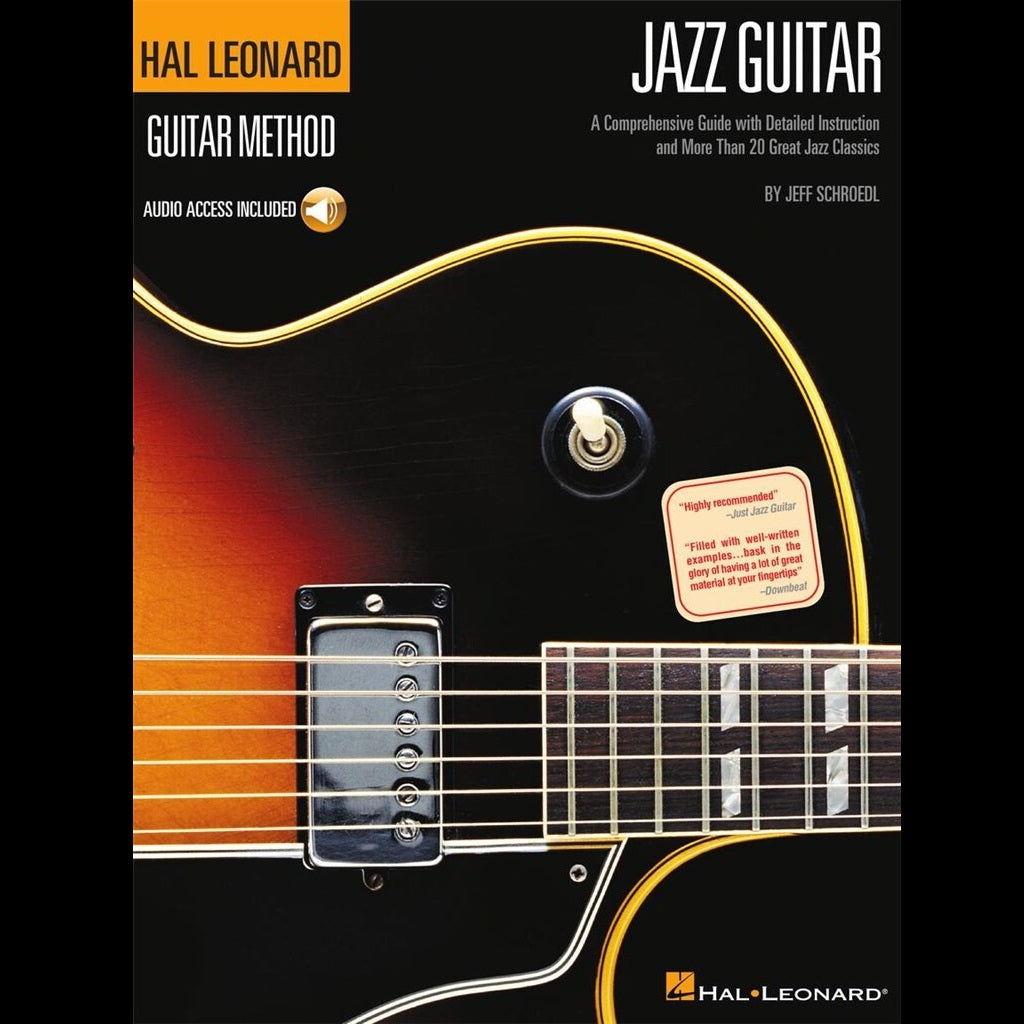 Hal Leonard Jazz Guitar Method - Guitar Tutor Books available at Foulds Guitars Derby