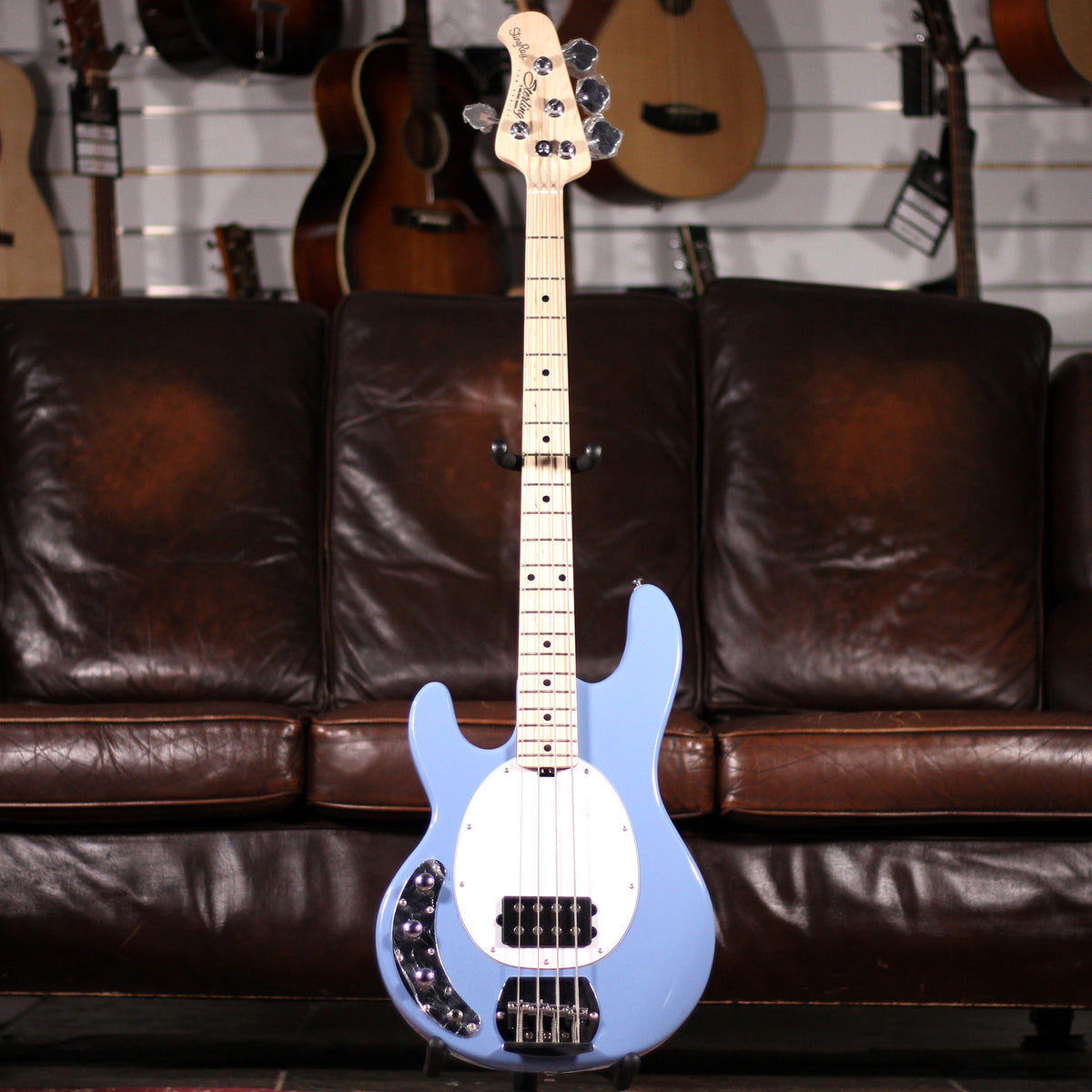 Sterling Music Man Stingray RAY4 Chopper Blue Left Handed
