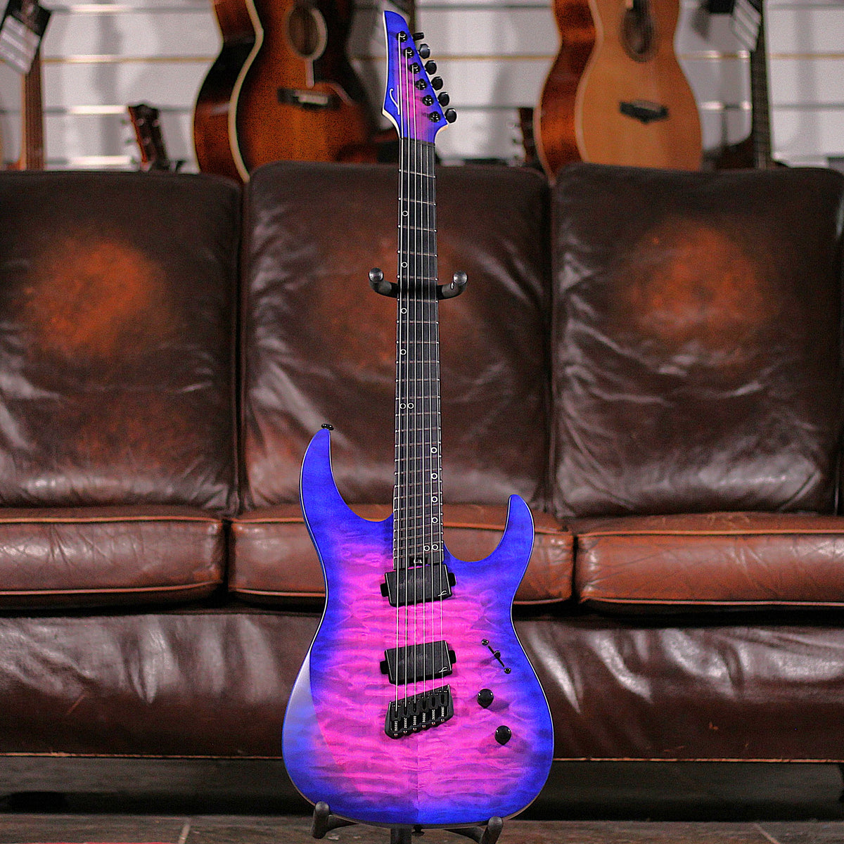 Legator Ninja Super Shred 6 String Multiscale - Hyper Nova Blue