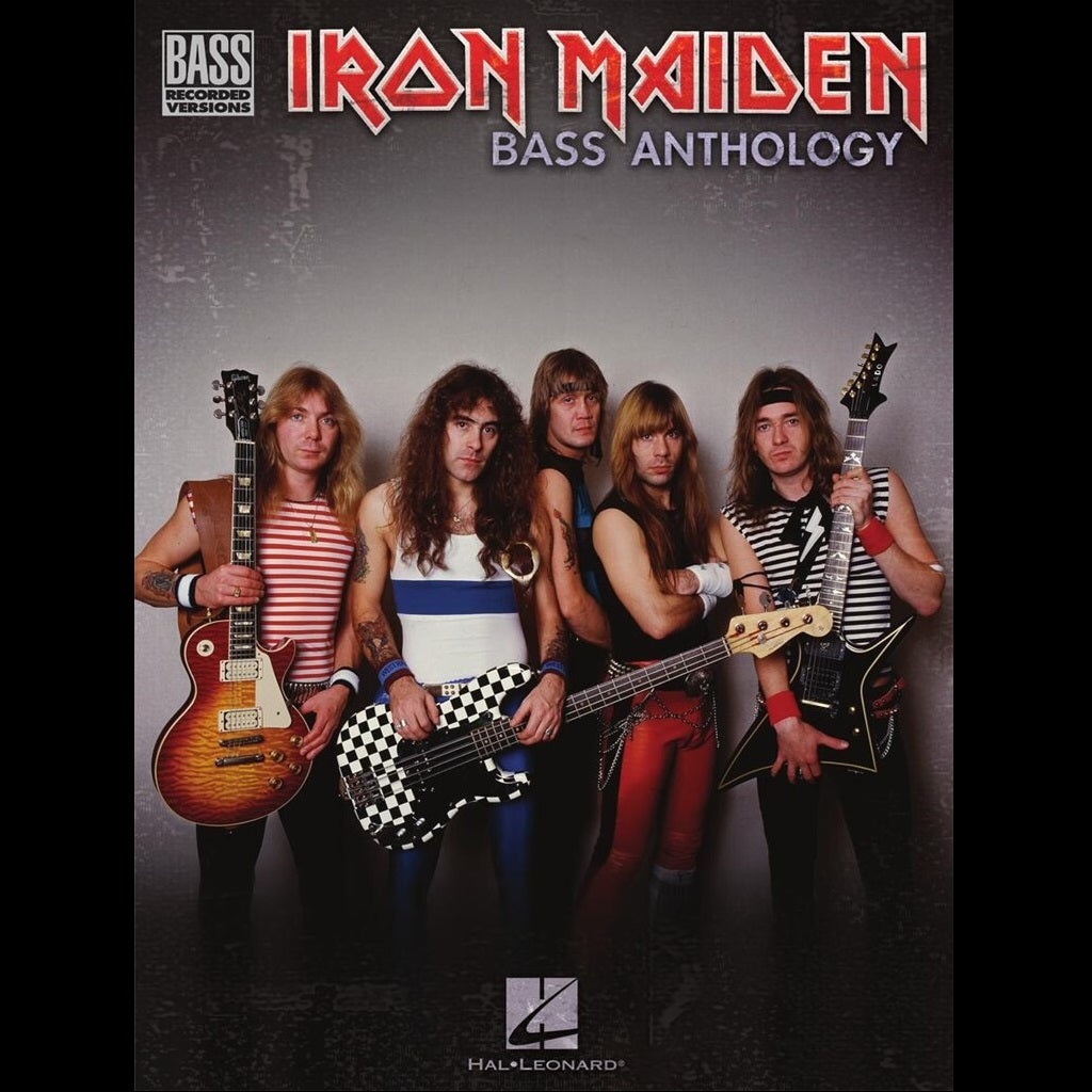 Iron Maiden Bass Anthology - Bass Song Books available at Foulds Guitars Derby