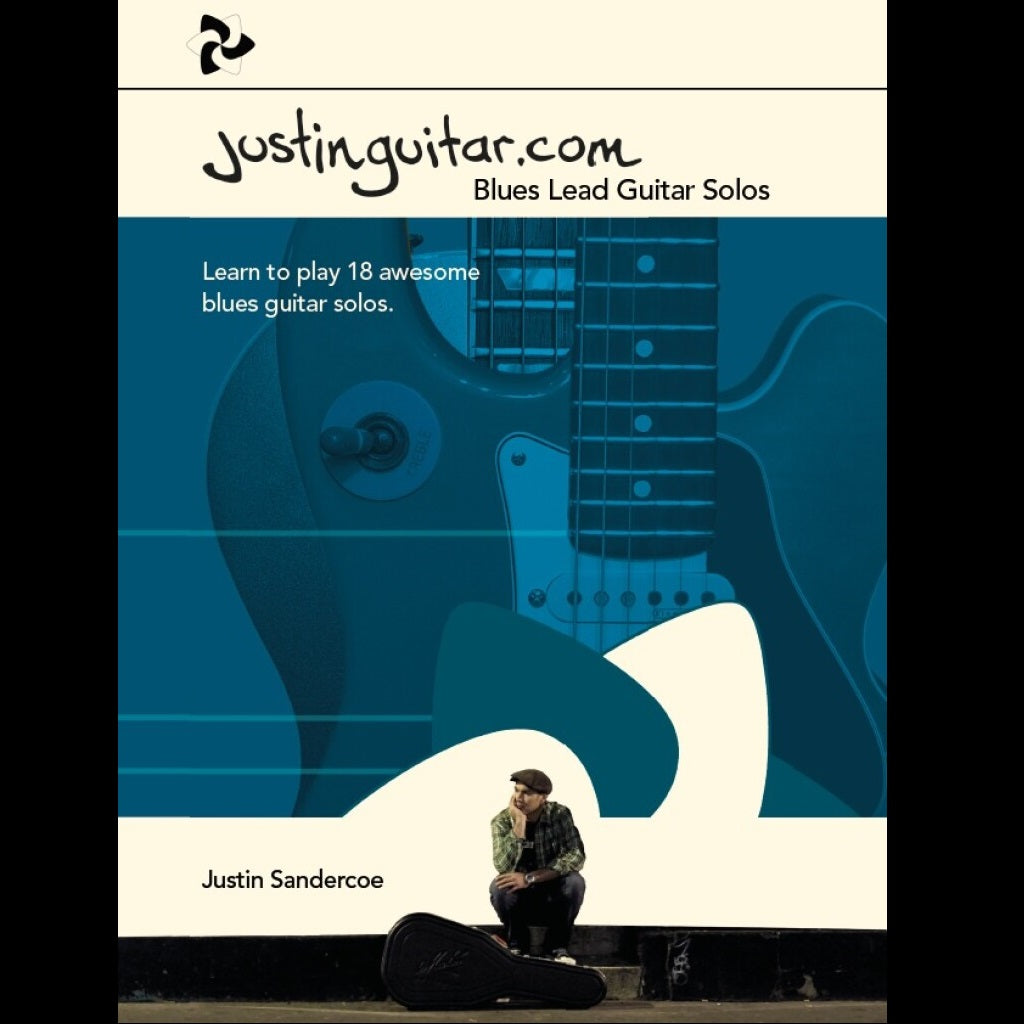Justinguitar.com Blues Lead - Guitar Tutor Books available at Foulds Guitars Derby