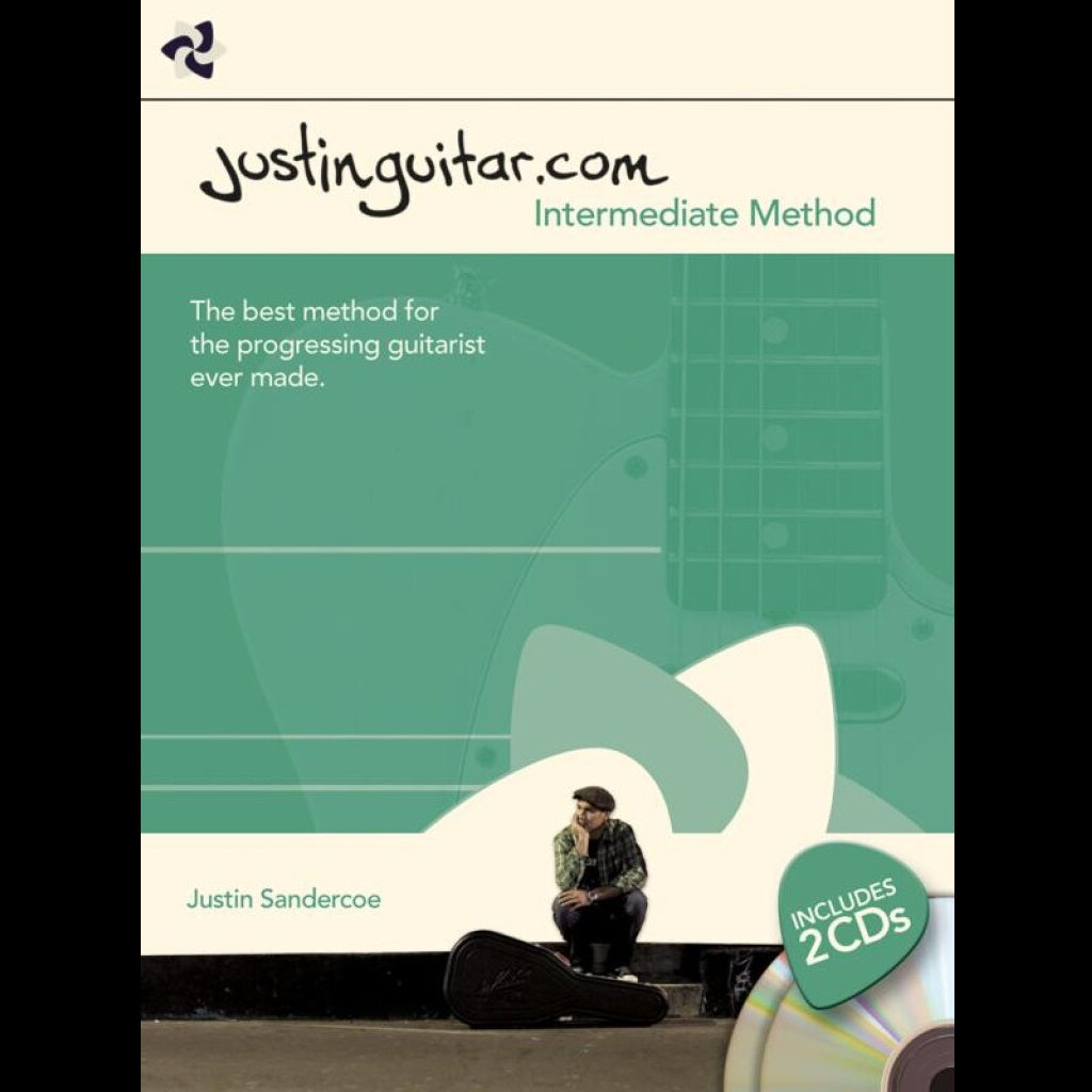 Justinguitar.com Intermediate Method - Guitar Tutor Books available at Foulds Guitars Derby