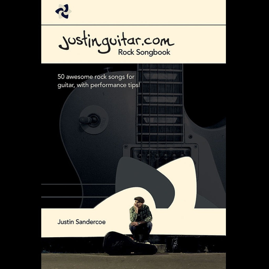 JustinGuitar Rock Songbook - Guitar Song Books available at Foulds Guitars Derby