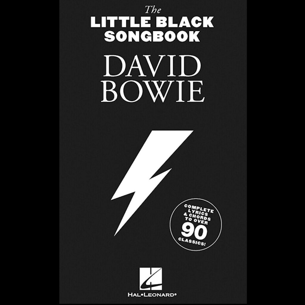 Little Black Songbook David Bowie - Guitar Song Books available at Foulds Guitars Derby