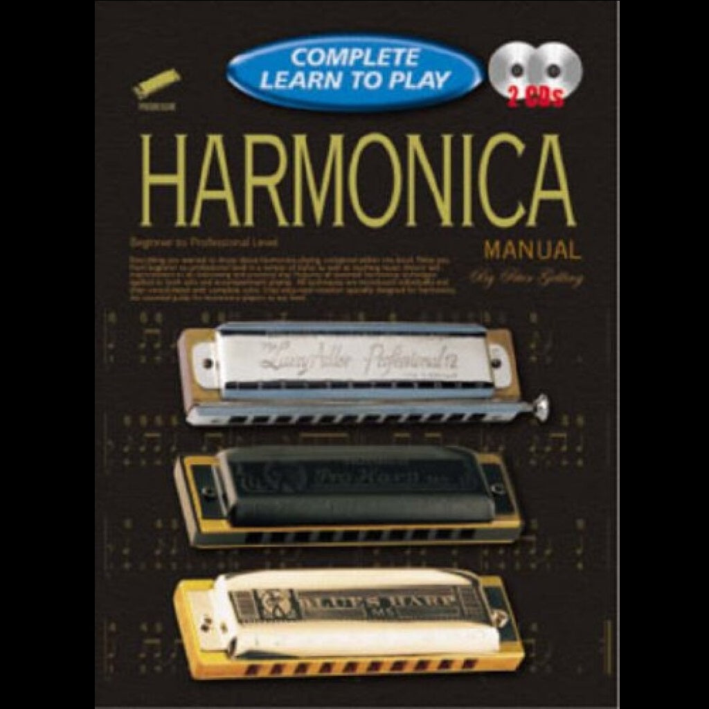 Complete Learn To Play Harmonica Manual - Harmonica Books available at Foulds Guitars Derby