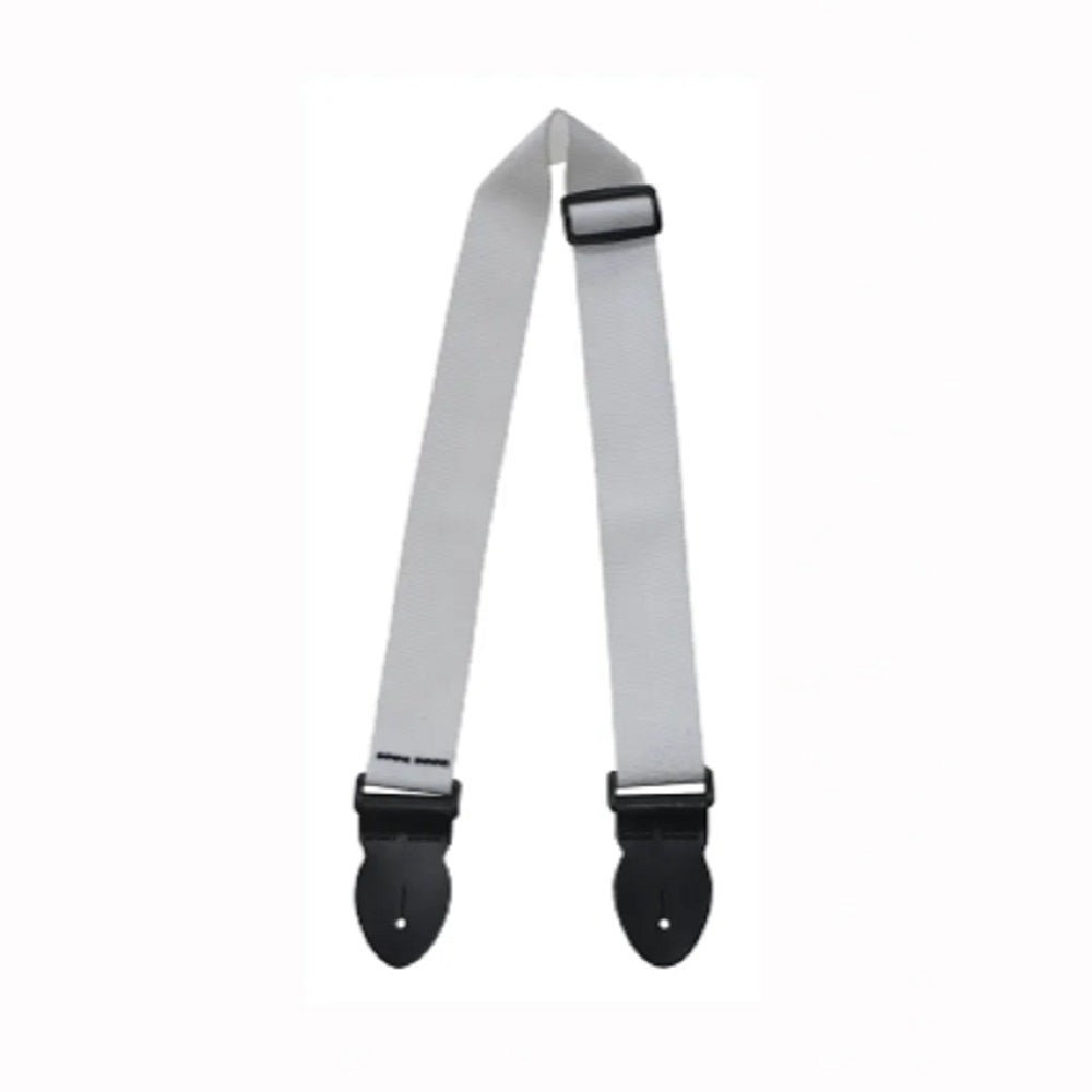 Leathergraft Webbing White - Straps available at Foulds Guitars Derby