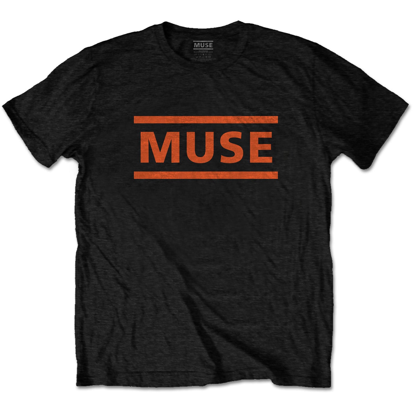 Muse Orange Logo T-Shirt - T Shirts available at Foulds Guitars Derby