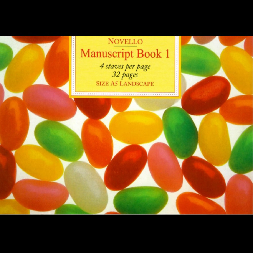 Novello Manuscript A5 Landscap - Manuscript available at Foulds Guitars Derby