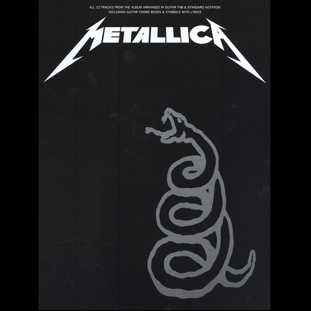 Metallica Black Album TAB - Guitar Tutor Books available at Foulds Guitars Derby
