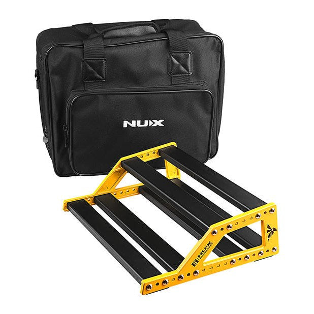 NU-X Bumblebee Pedal Board and Bag