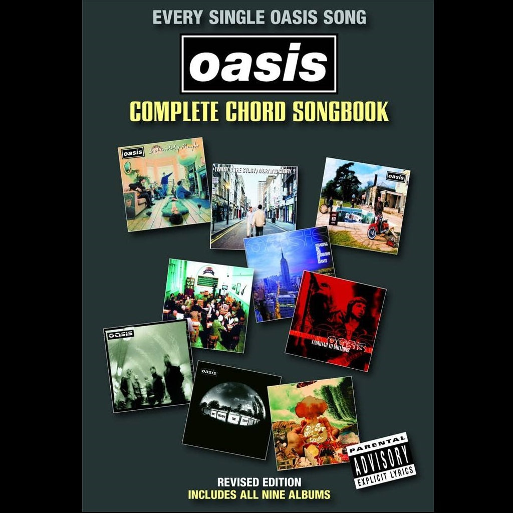 Oasis Complete Chord Songbook - Guitar Song Books available at Foulds Guitars Derby