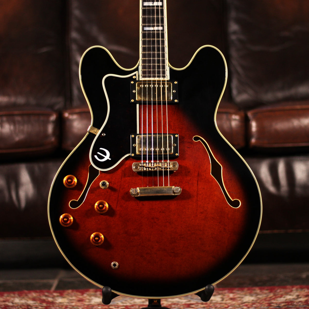 USED - Epiphone Sheraton II Left Hand - Used Guitars available at Foulds Guitars Derby