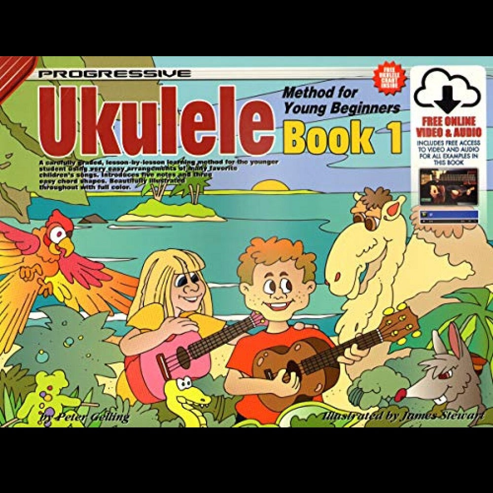 Progressive Uke Method Young Beginners - Ukulele Tutor Books available at Foulds Guitars Derby