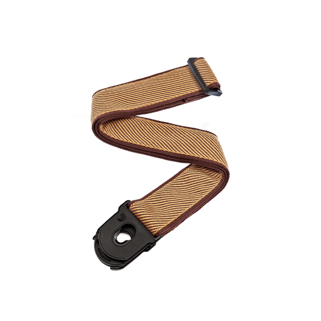 D'addario Planet Lock Strap - Tweed