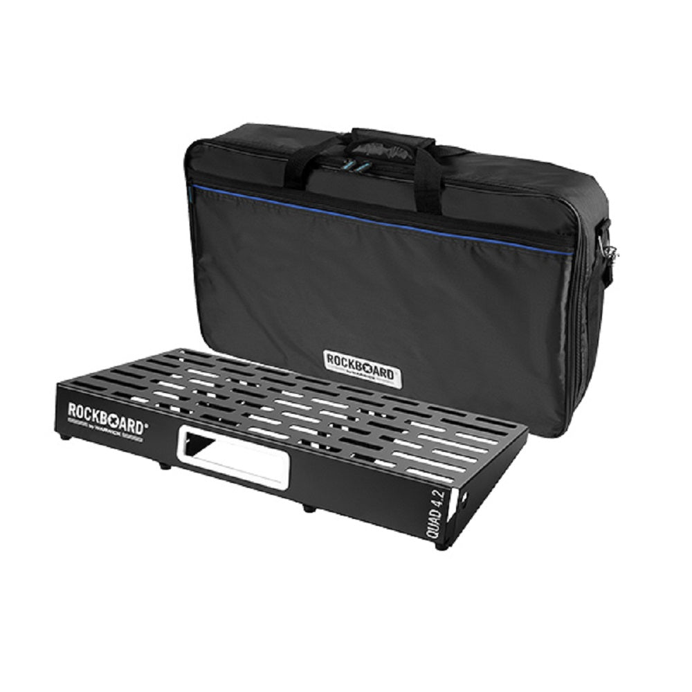 Rockboard QUAD 4.2 with Gig Bag - Pedal Accessories available at Foulds Guitars Derby