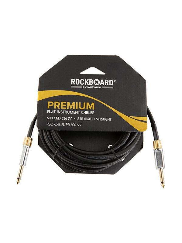 Rockboard Premium Guitar Cable Straight 19.7FT