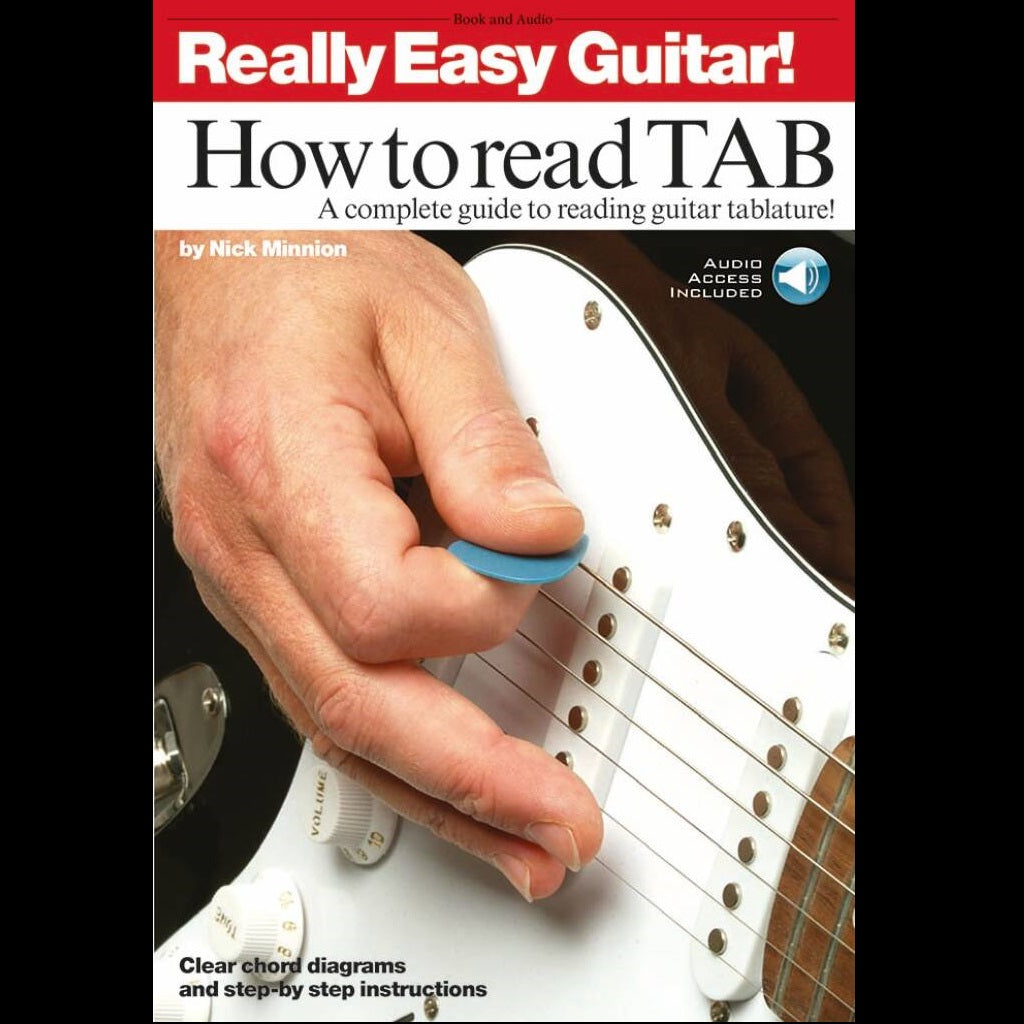 Really Easy Guitar How to Read TAB - Guitar Tutor Books available at Foulds Guitars Derby
