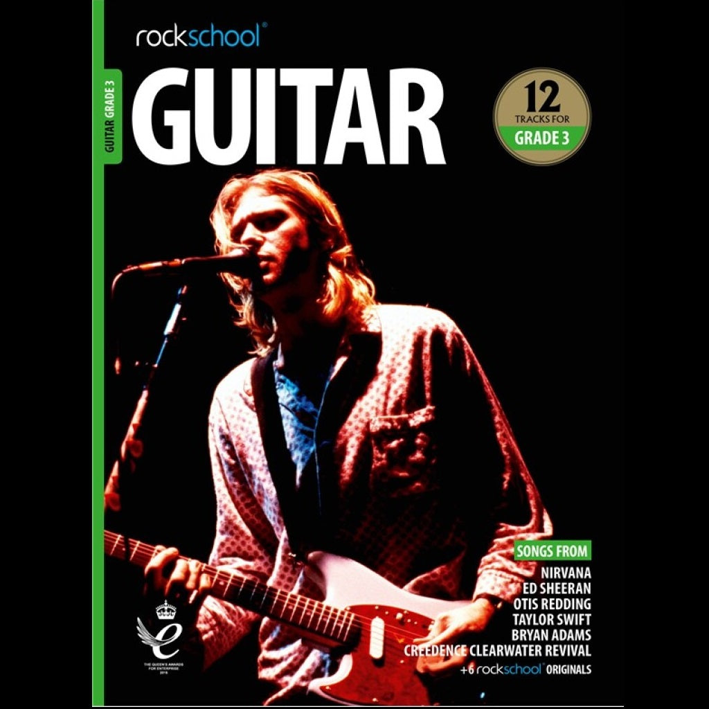 Rockschool Guitar Grade 3 - 2018 - Guitar Exam Books available at Foulds Guitars Derby
