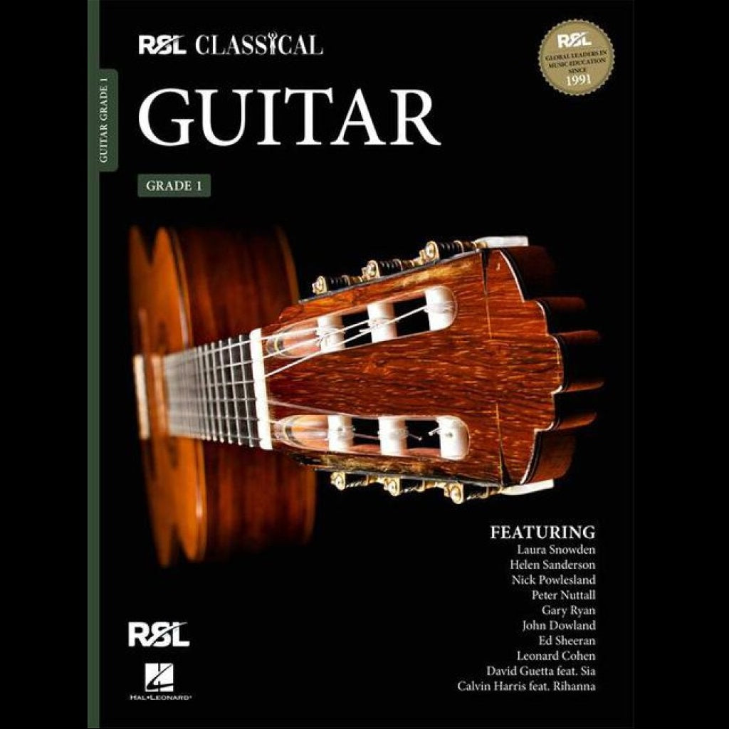 RSL Classical Guitar Grade 1 - Guitar Exam Books available at Foulds Guitars Derby