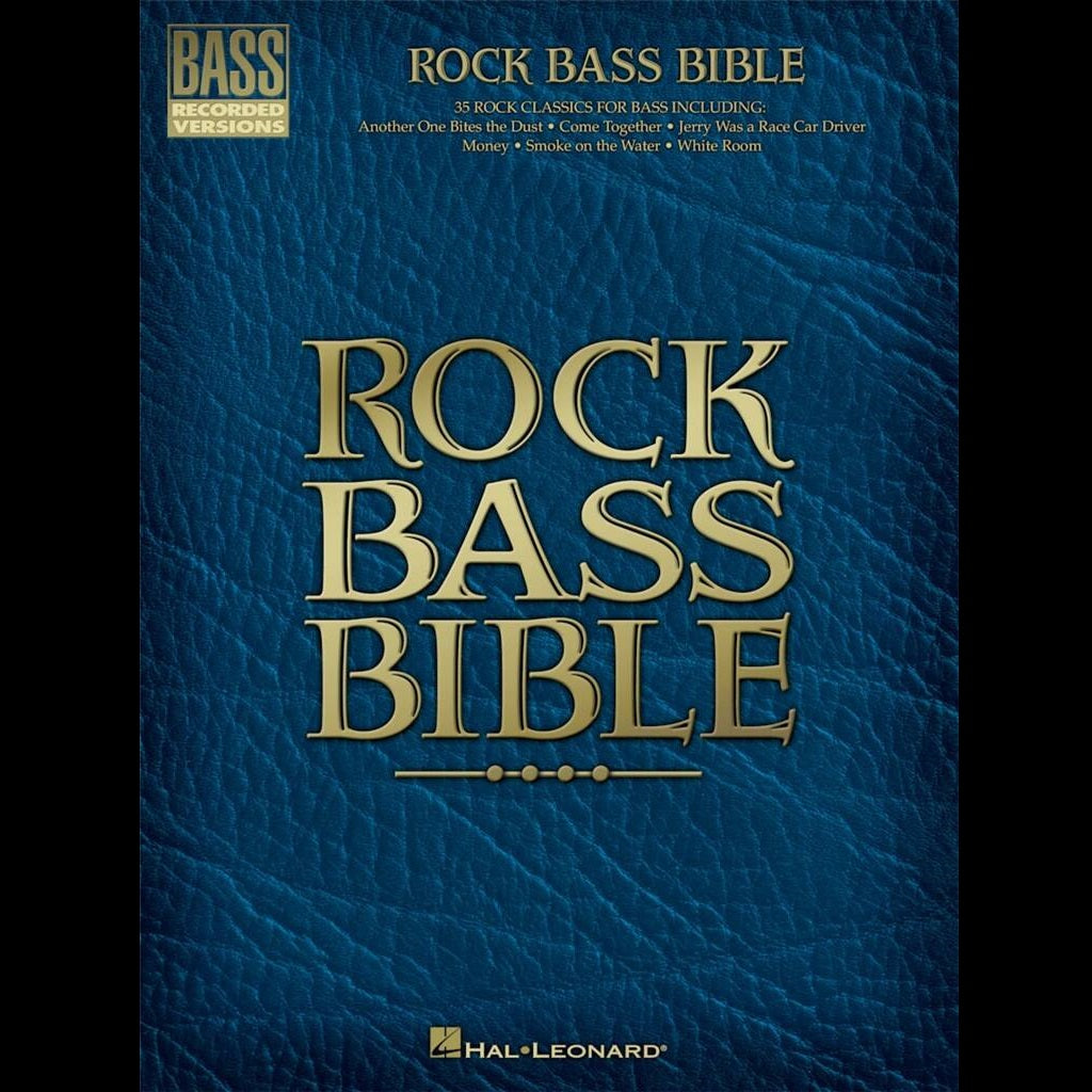 Rock Bass Bible - Bass Tutor Books available at Foulds Guitars Derby