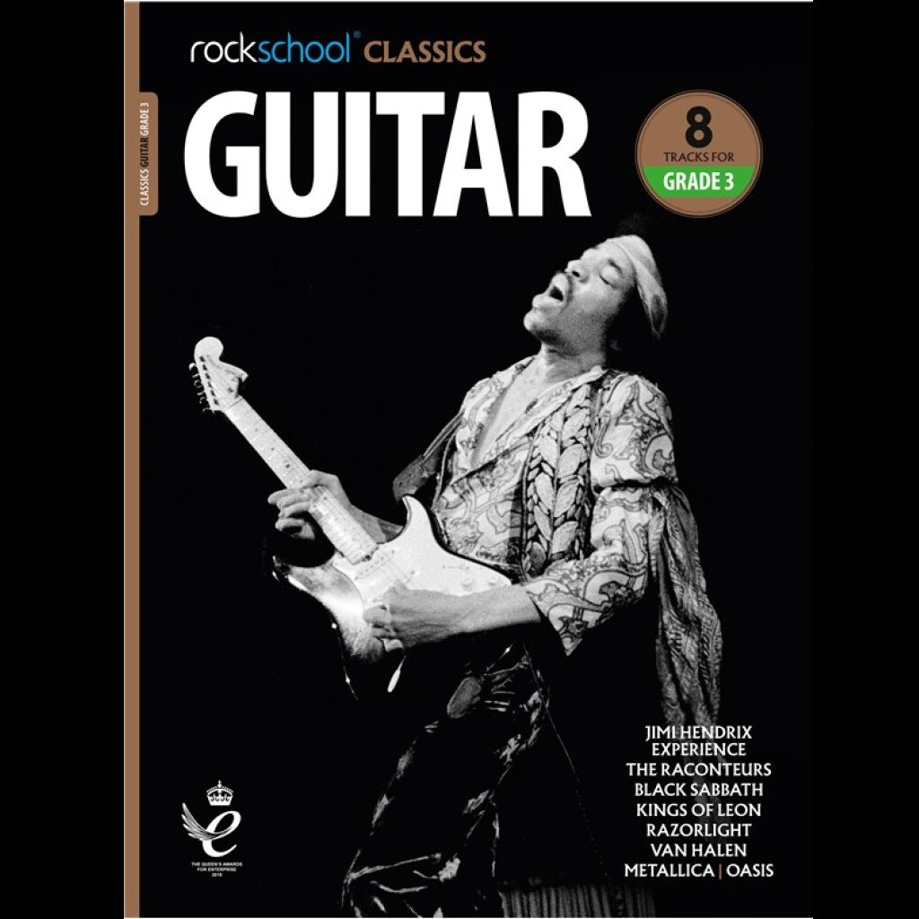 Rockschool Guitar Classics Grade 3 2018 - Guitar Exam Books available at Foulds Guitars Derby