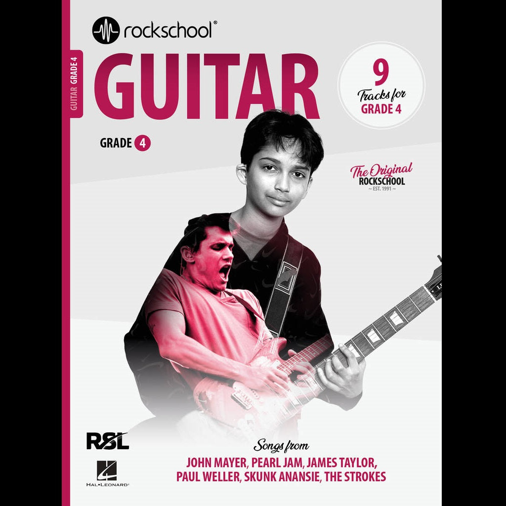 Rockschool Guitar Grade 4 (2024) - Guitar Exam Books available at Foulds Guitars Derby