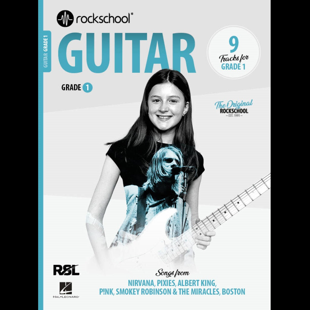 Rockschool Guitar Grade 1 (2024) - Guitar Exam Books available at Foulds Guitars Derby