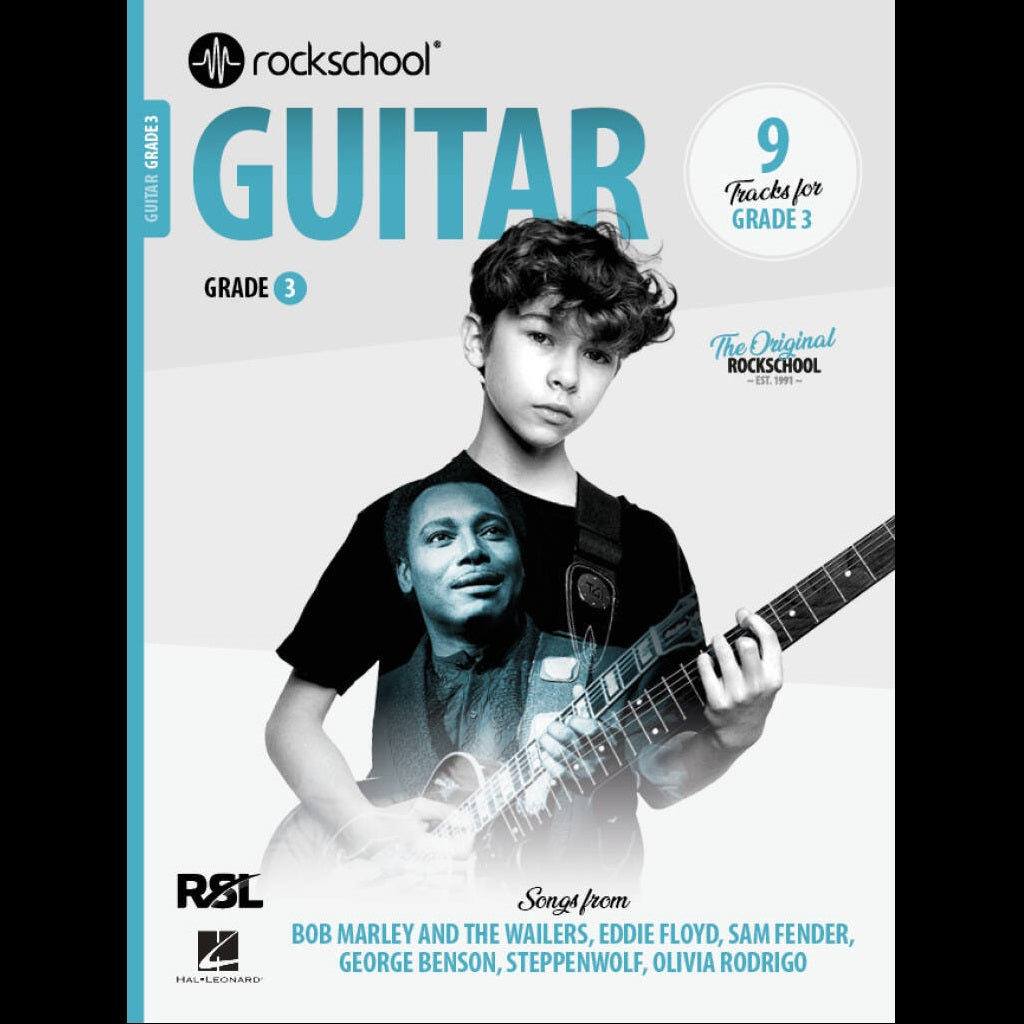Rockschool Guitar Grade 3 (2024) - Guitar Exam Books available at Foulds Guitars Derby