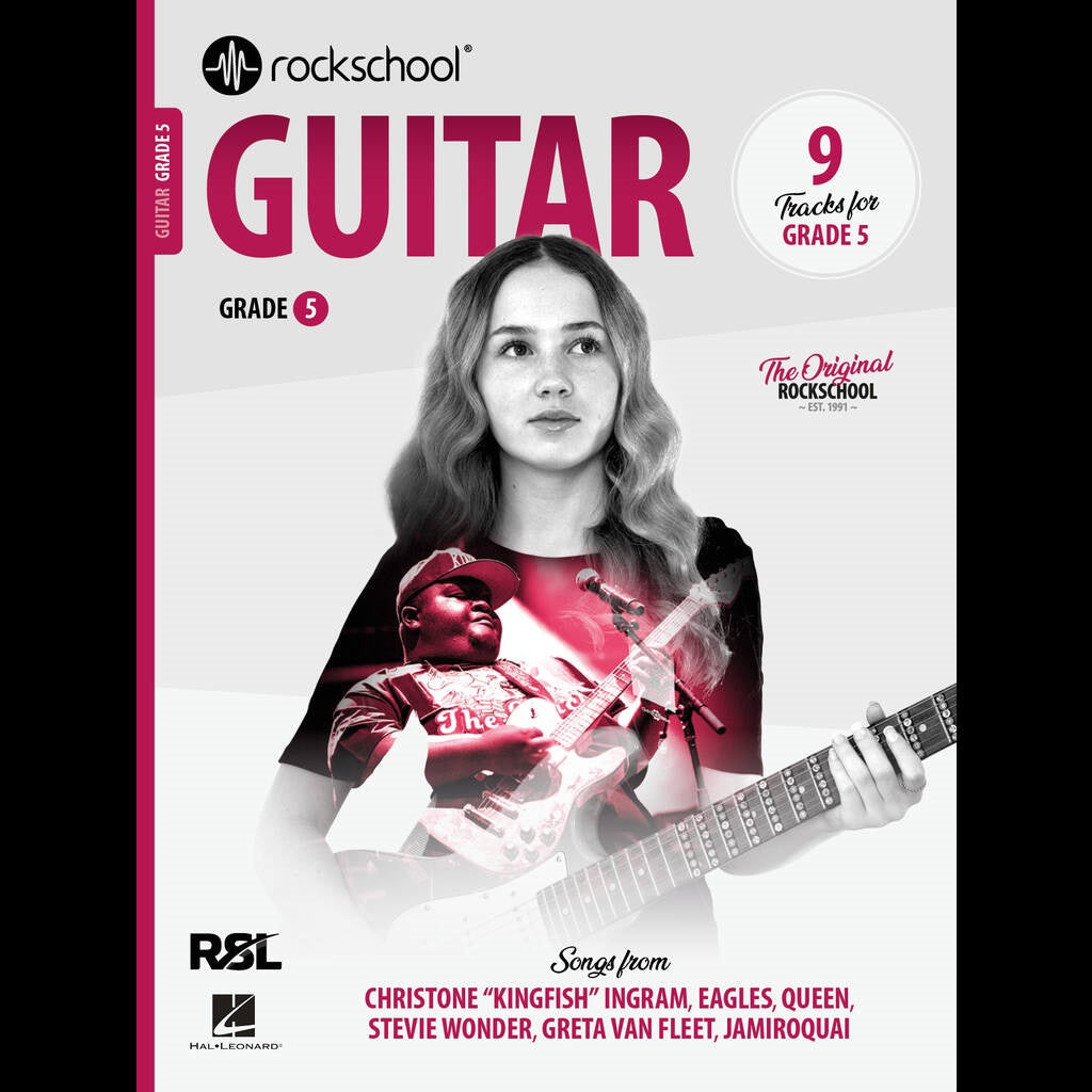 Rockschool Guitar Grade 5 (2024) - Guitar Exam Books available at Foulds Guitars Derby