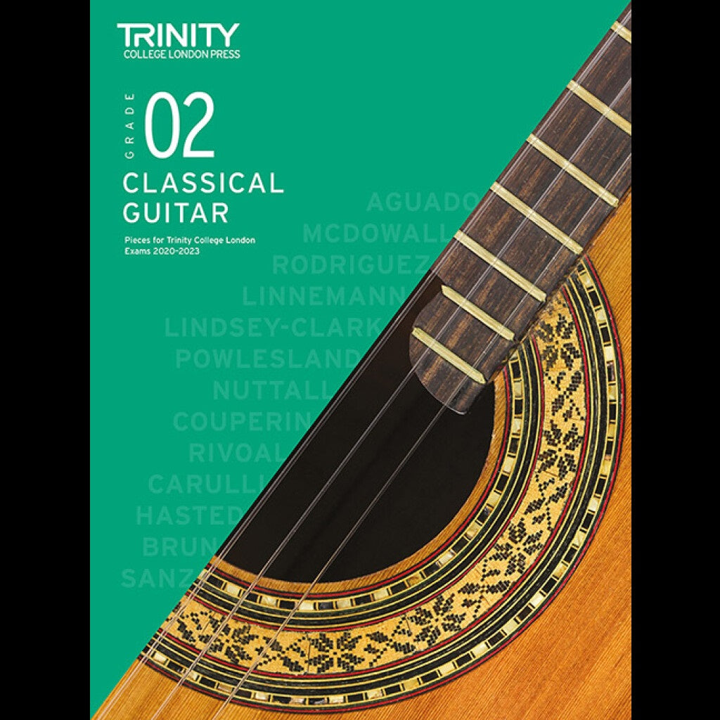 TCL Classical Guitar Grade 2 - Guitar Exam Books available at Foulds Guitars Derby