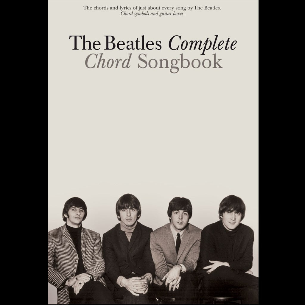 The Beatles Complete Chord Book - Guitar Song Books available at Foulds Guitars Derby