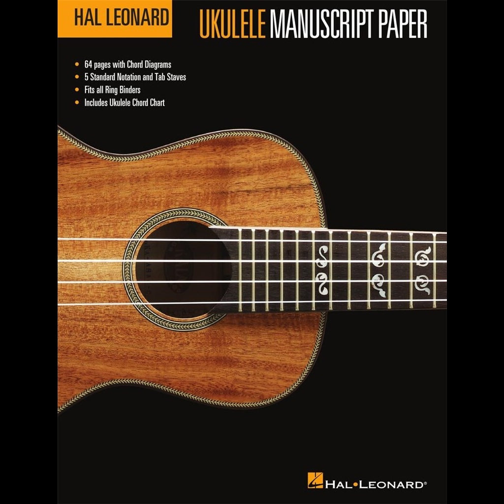 HL Ukulele Manuscript Paper - Manuscript available at Foulds Guitars Derby