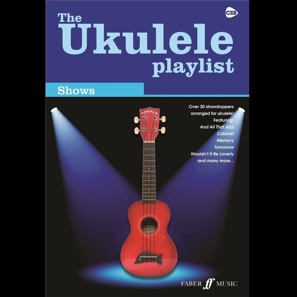 Ukulele Playlist Shows - Ukulele Song Books available at Foulds Guitars Derby