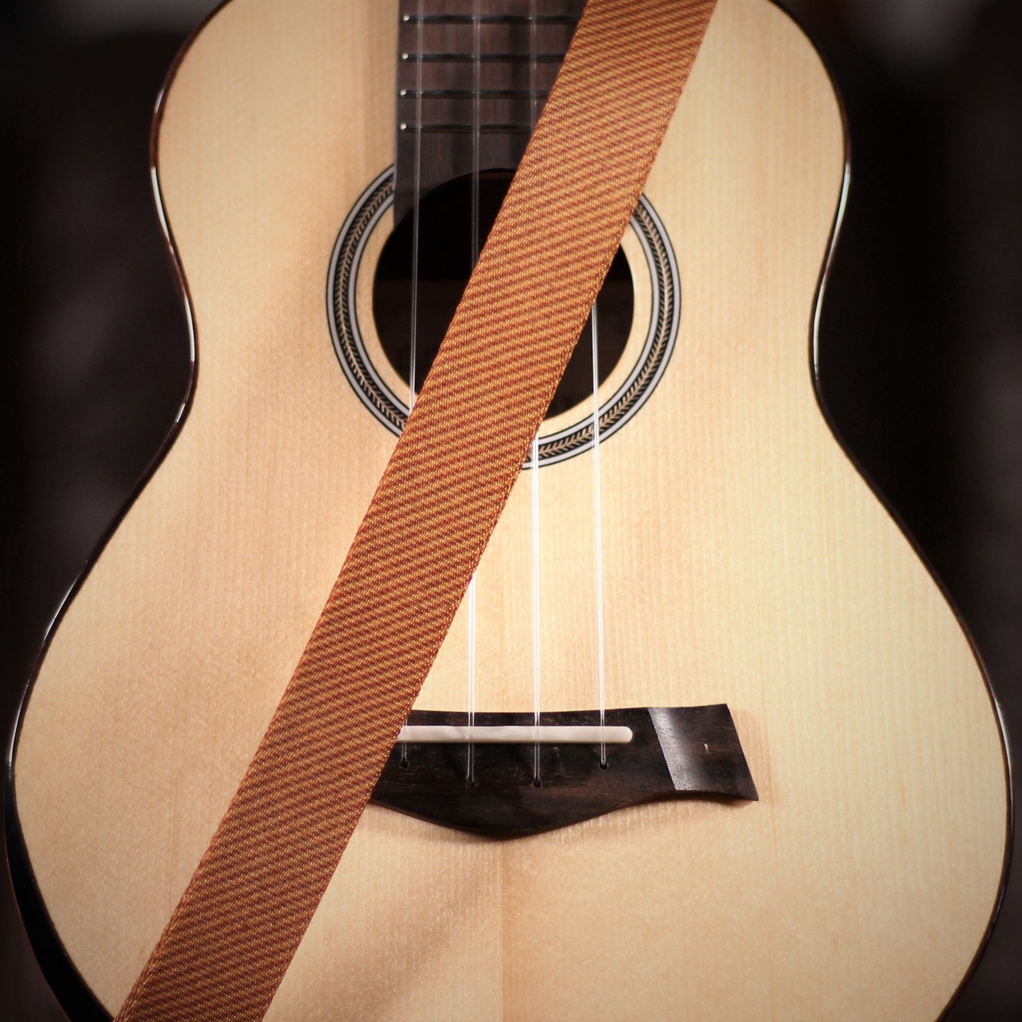 Leathergraft Tweed Uke Strap - Straps available at Foulds Guitars Derby
